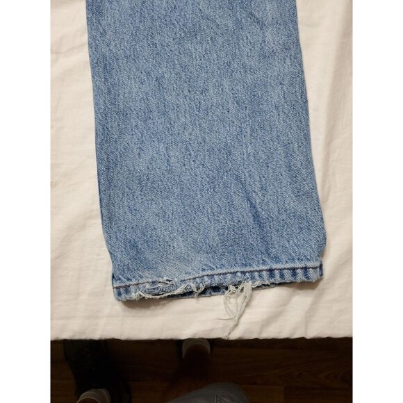 Harley Davidson Men's Jeans Medium Wash Straight Leg Boot Cut Biker Size 38x31 - Picture 14 of 16